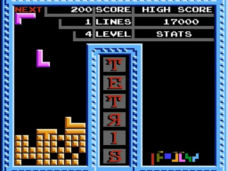 Tetris на денди - Bradinsky