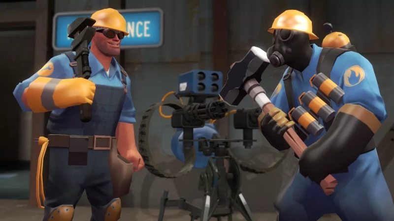 Scout ft pyro and engineer