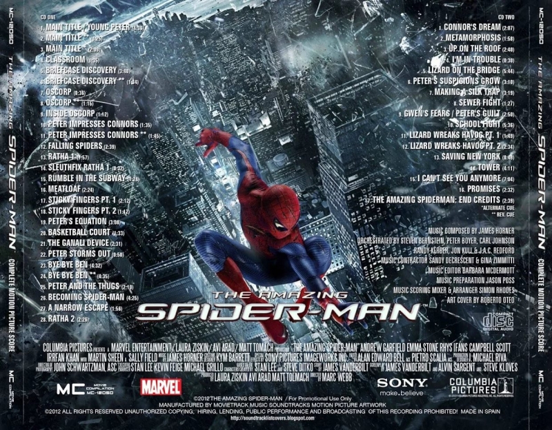 The Amazing Spider Man Soundtrack