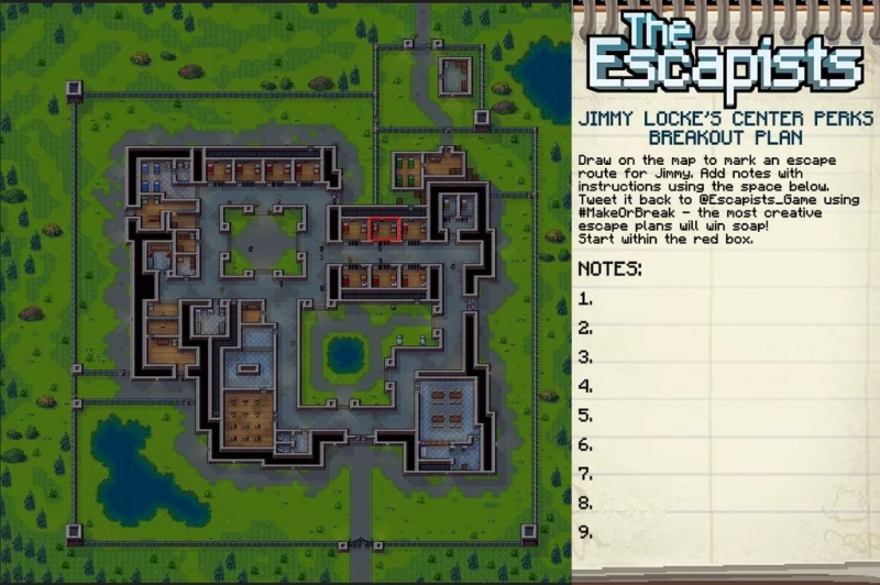 The Escapists - Jungle Map