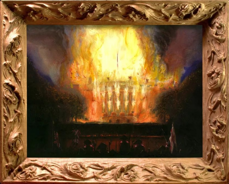 The White House Burned The War Of 1812 Live In Seattle