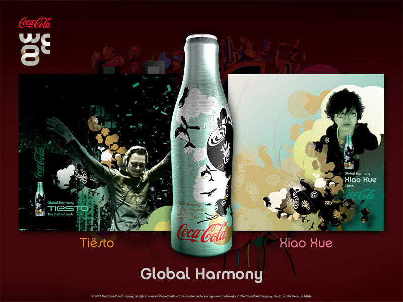 Tiesto - Global Harmony "Саундтрэк" к Олимпийским играм в Пекине. Заказ на него сделала Coca-Cola - оф. спонсор олимп. игр