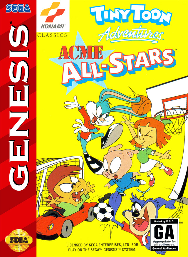 Tiny Toon Adventures Acme All-Stars - Team Selection