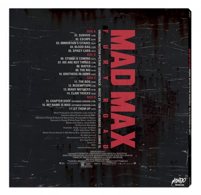 Tom Holkenborg aka Junkie XL - Chapter Doof Mad Max Fury Road OST