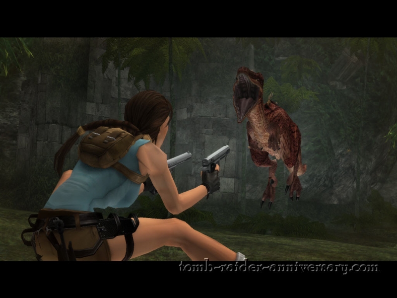 Tomb Raider Anniversary - Peru - T-Rex Theme