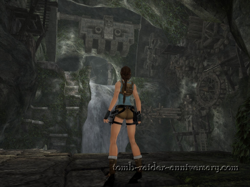 Tomb Raider Anniversary - Peru - Waterfall Room