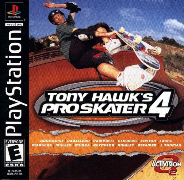 Tony Hawks pro skater 4
