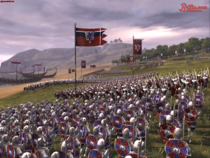 Total War - Medieval 2 Kingdoms - Britania. Battle Begin