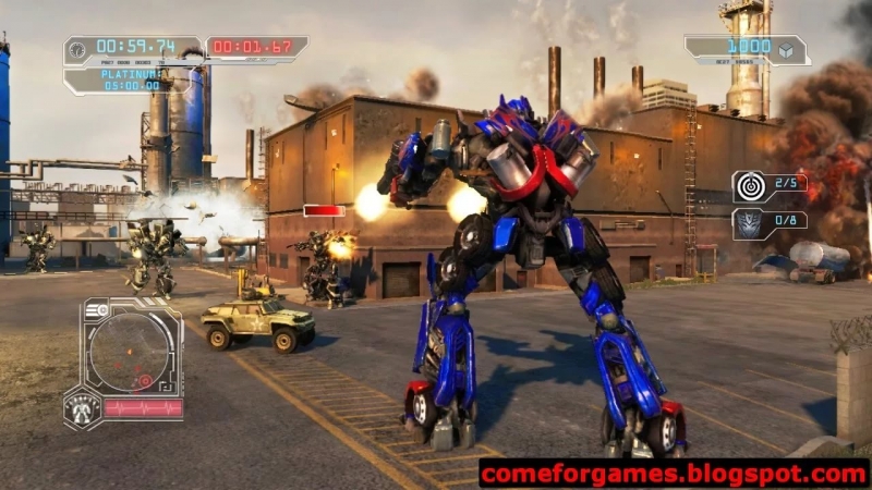 TRANSFORMERS 2 REVENGE OF THE FALLEN THE GAME
