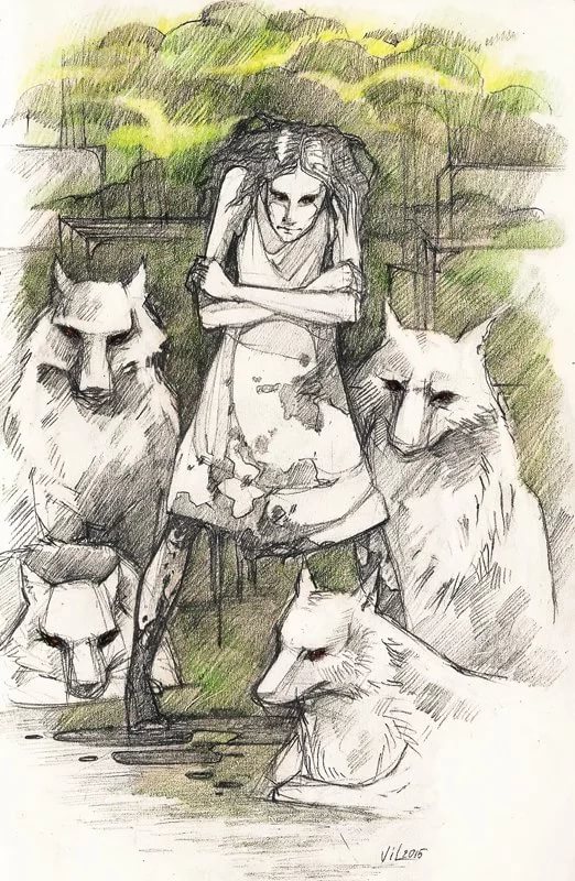 ВБ - Девочка с глазами волчицы №2,Дорога Андеграунда, 2010