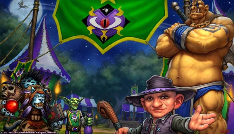 World of Warcraft - Darkmoon Faire ~ Merry Go Round Mists of Pandaria