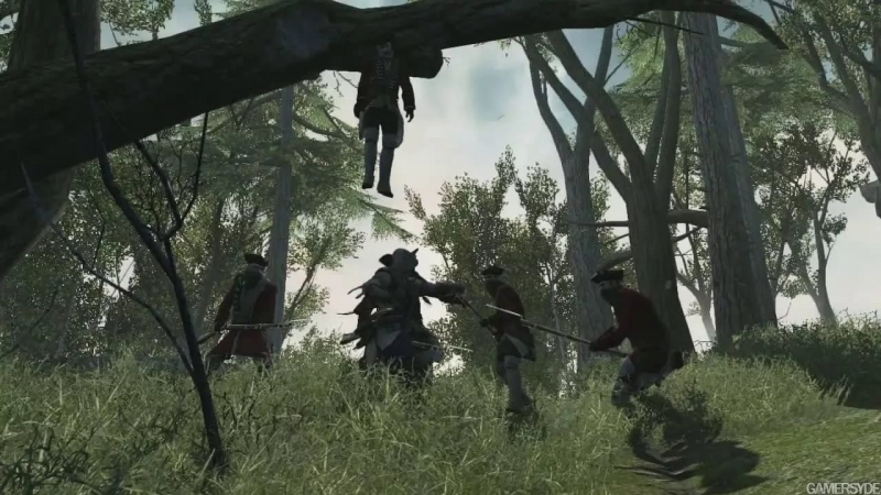 ZIDKEY - [RUSSIAN LITERAL] Assassin's Creed 3 - Gameplay Trailer